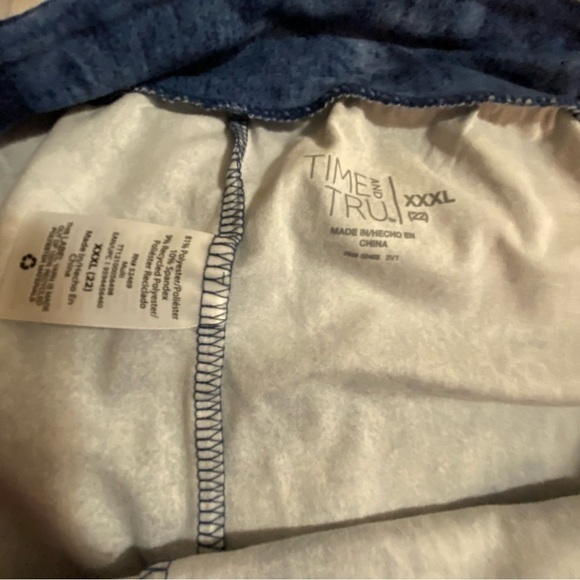 Time And Tru Knit Legging Women’s Size XXXL (22) NEW - Picture 4 of 6